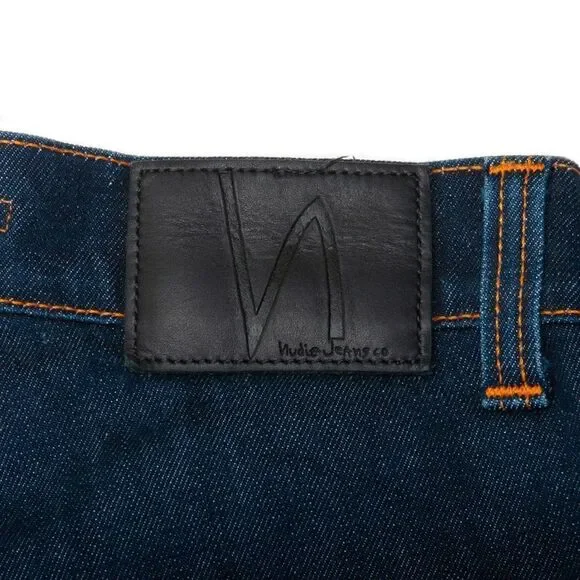 Nudie Jeans Thin Finn Dry Indigo Dips - Picture 6 of 12